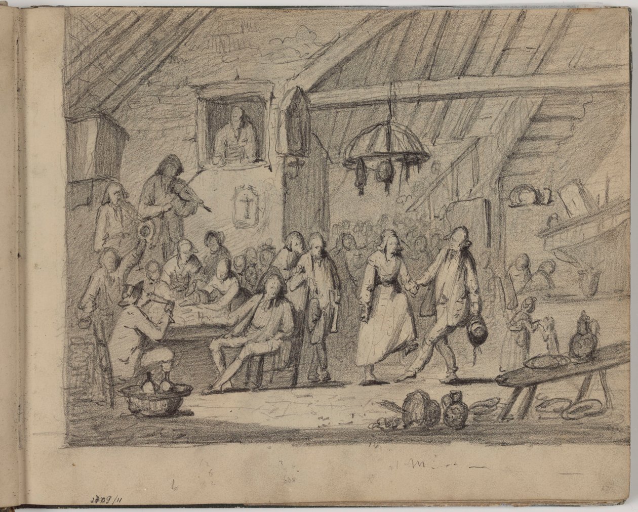 Escena en una taberna de James Ensor