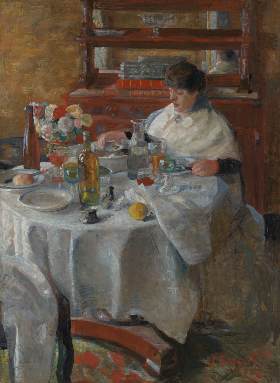 El comedor de ostras de James Ensor