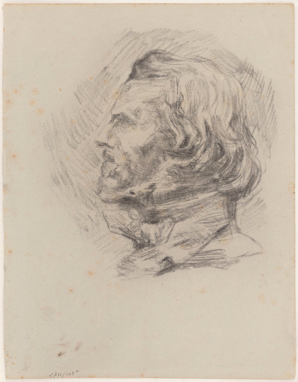 El pintor Eugène Delacroix de James Ensor