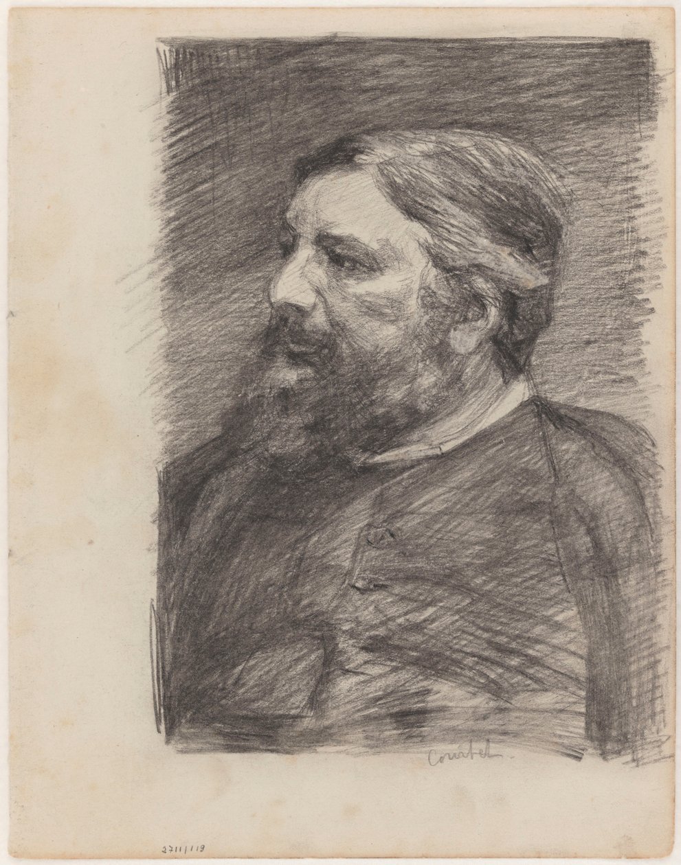 El pintor Gustave Courbet de James Ensor