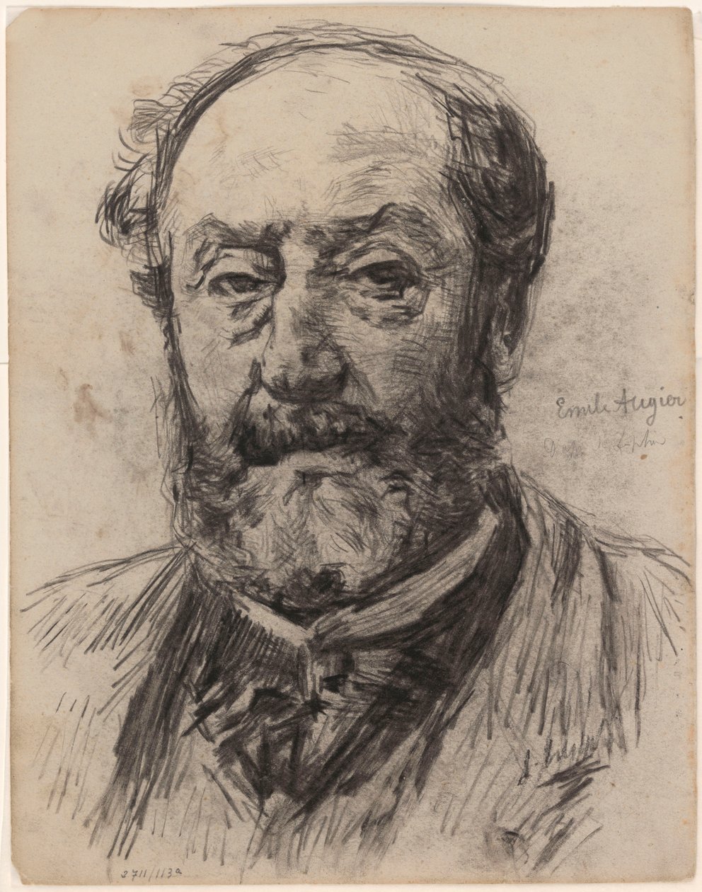 El dramaturgo Émile Augier de James Ensor