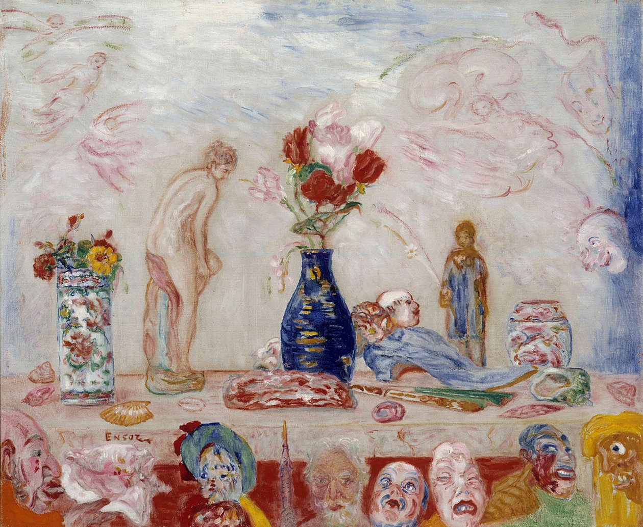 A la sombra de las máscaras de James Ensor