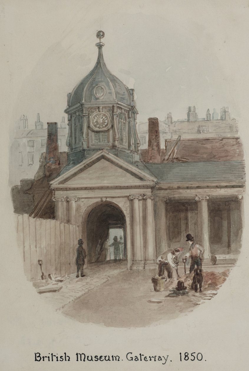 Museo Británico, 1850 de James Findlay