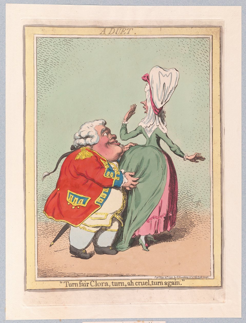 Un dúo de James Gillray