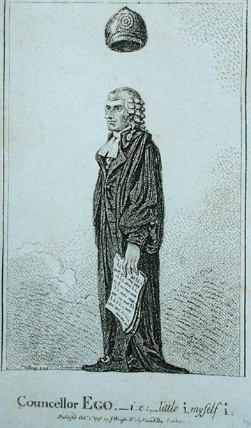 Consejero Ego - es decir, yo mismo de James Gillray