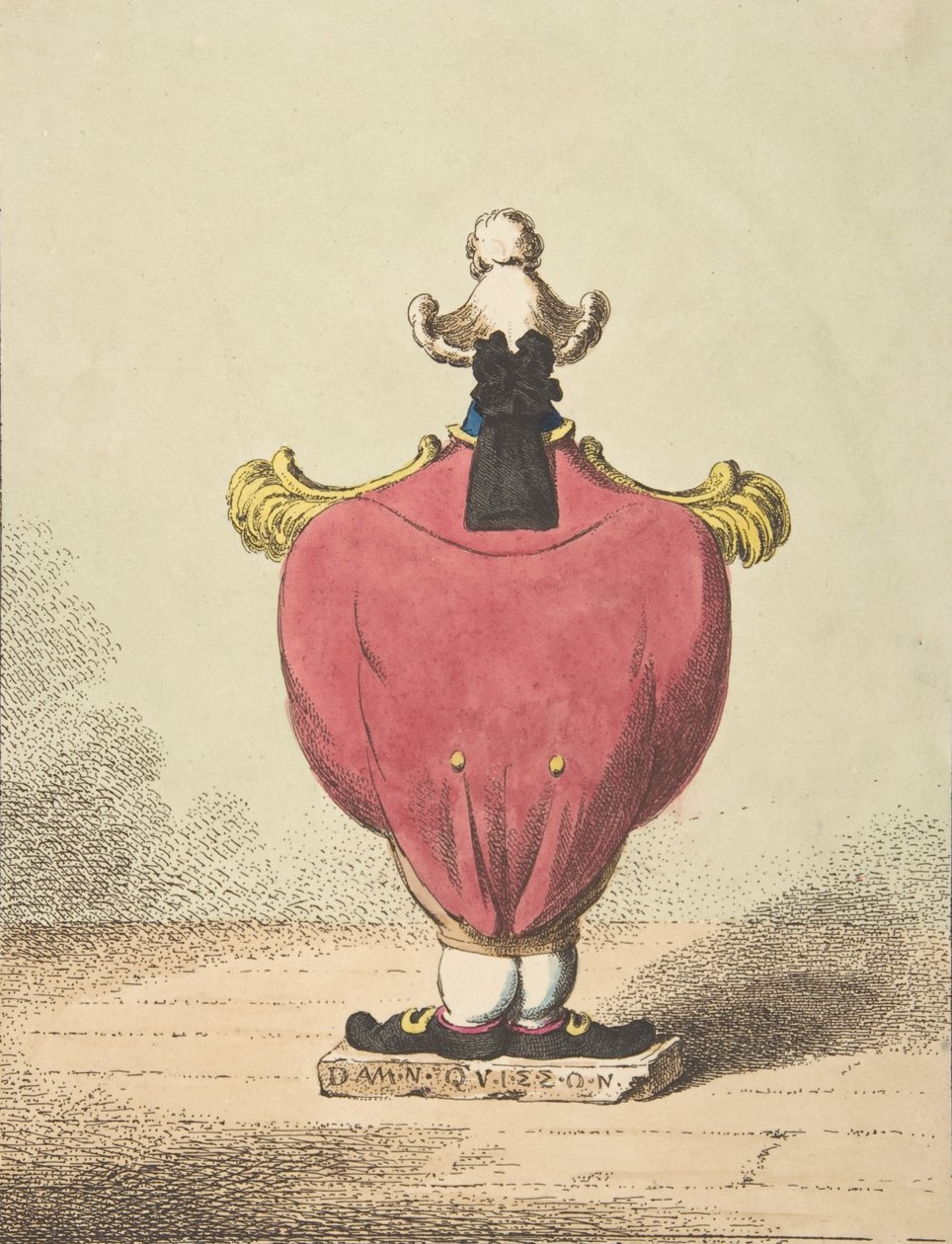 De la colección de Sir William Hamilton, 8 de mayo de 1801 de James Gillray