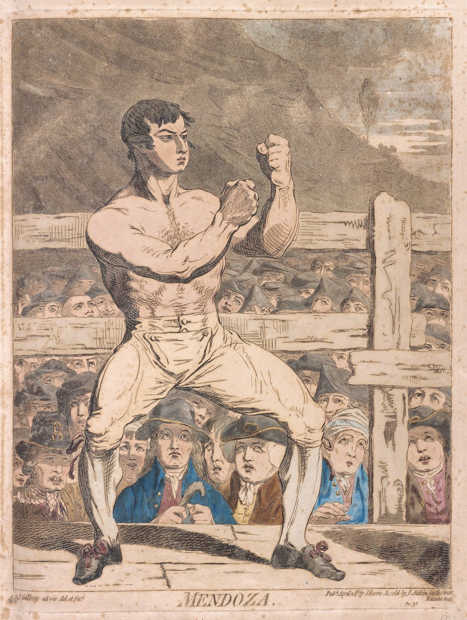 Mendoza de James Gillray