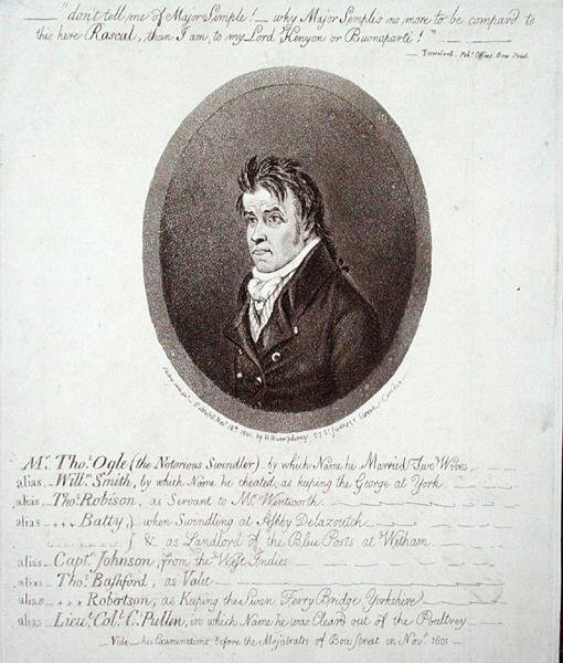 Sr. Thomas Ogle de James Gillray
