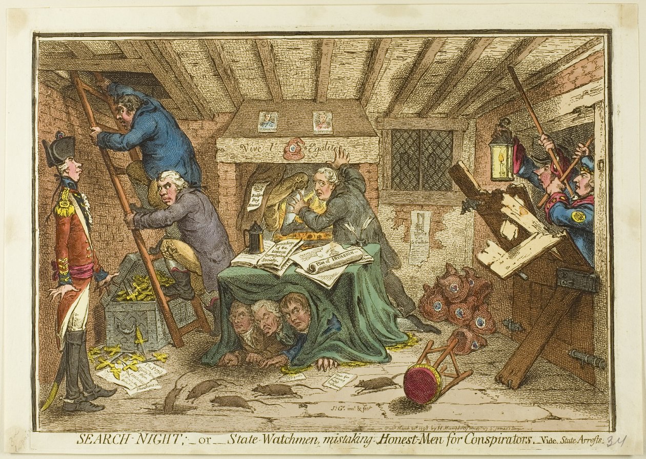Búsqueda-Noche de James Gillray