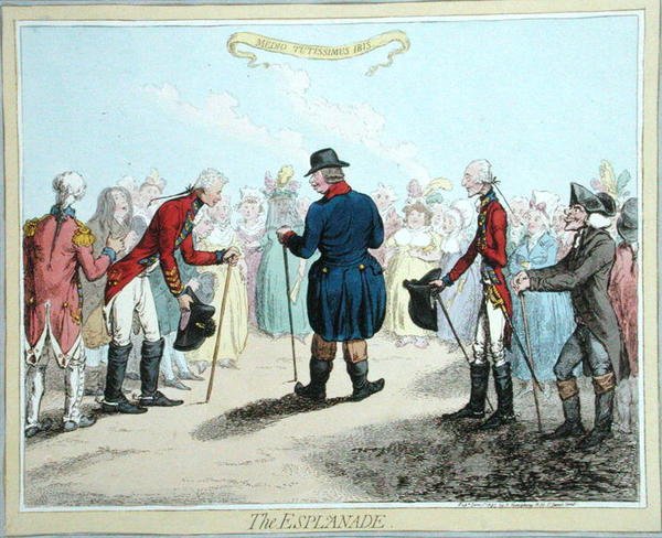 La explanada de James Gillray