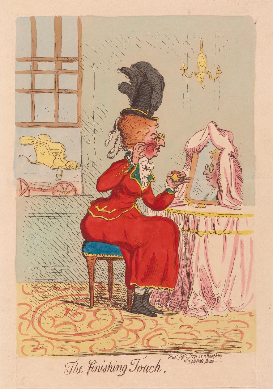 El toque final de James Gillray