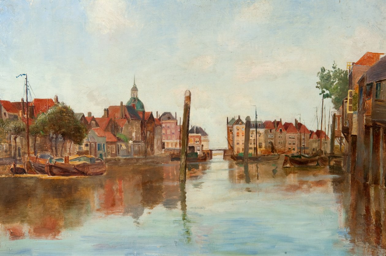 El puerto de Dort de James Guthrie Orchar