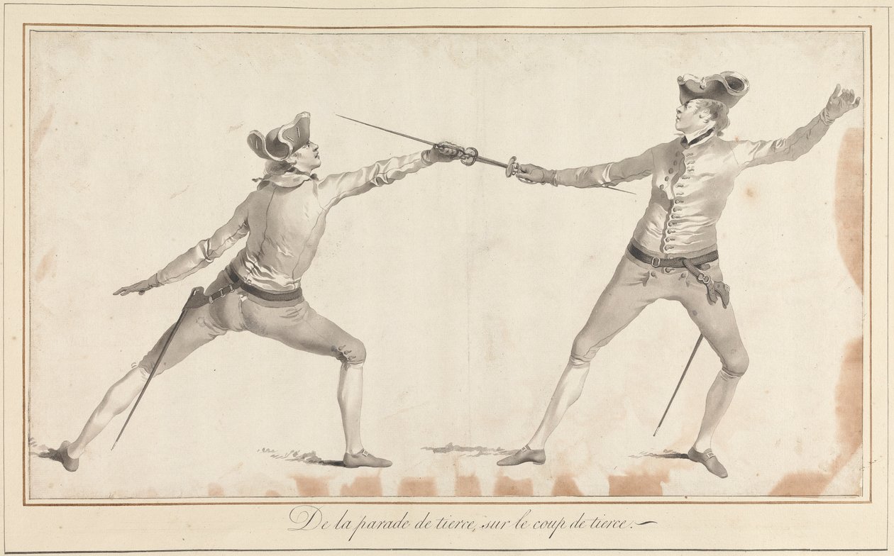 Desde el Parade de Tierce, en el Coup de Tierce de James Gwin