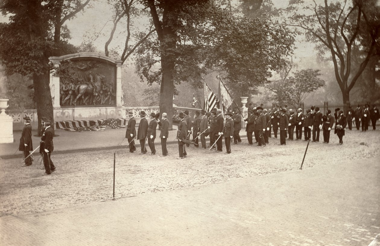 Dedicación del monumento a Robert Gould Shaw y al Cincuenta y Cuatro Regimiento de Massachusetts, Boston, 31 de mayo de James H. and Miller William J. Smith