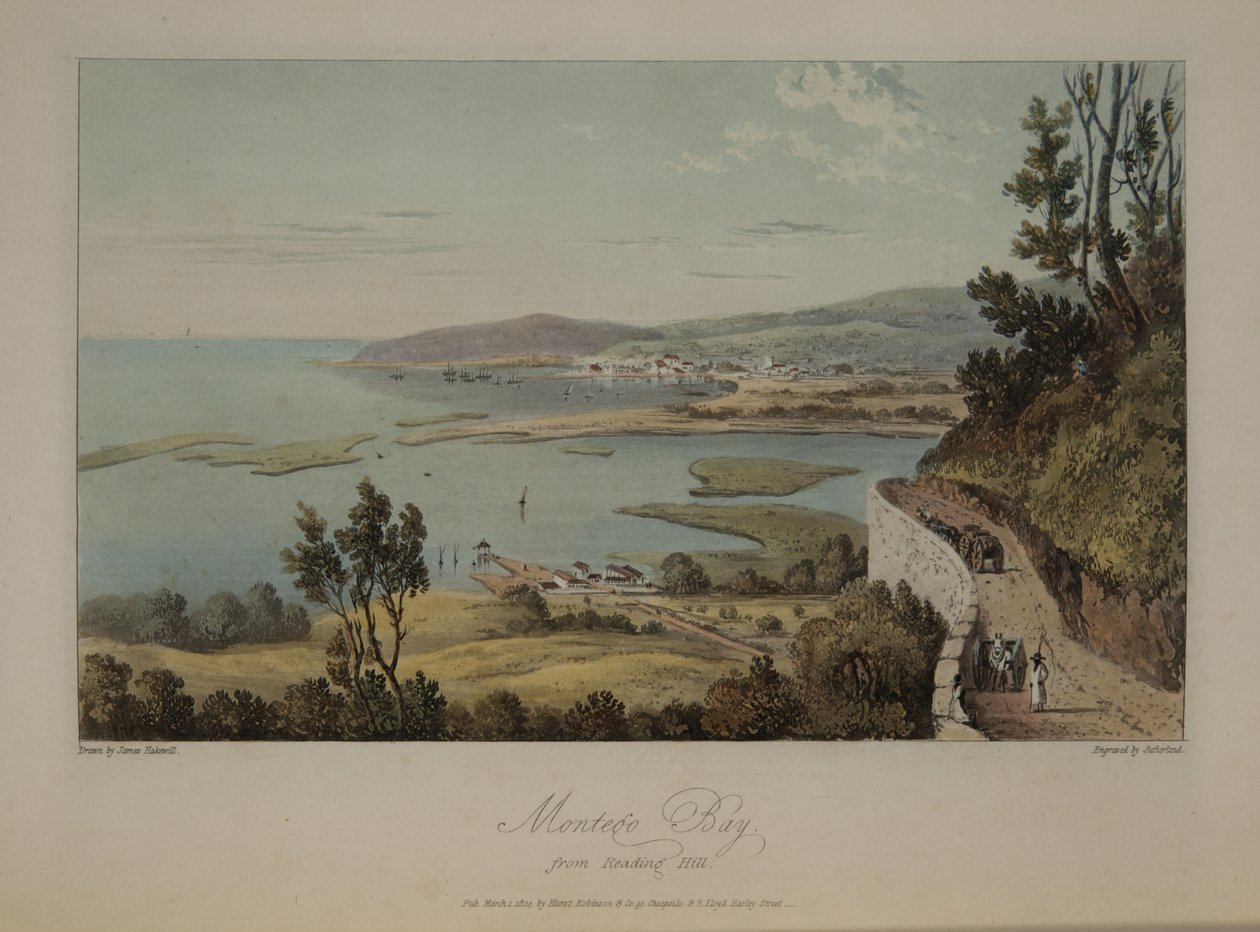 Montego Bay desde Reading Hill de James Hakewill