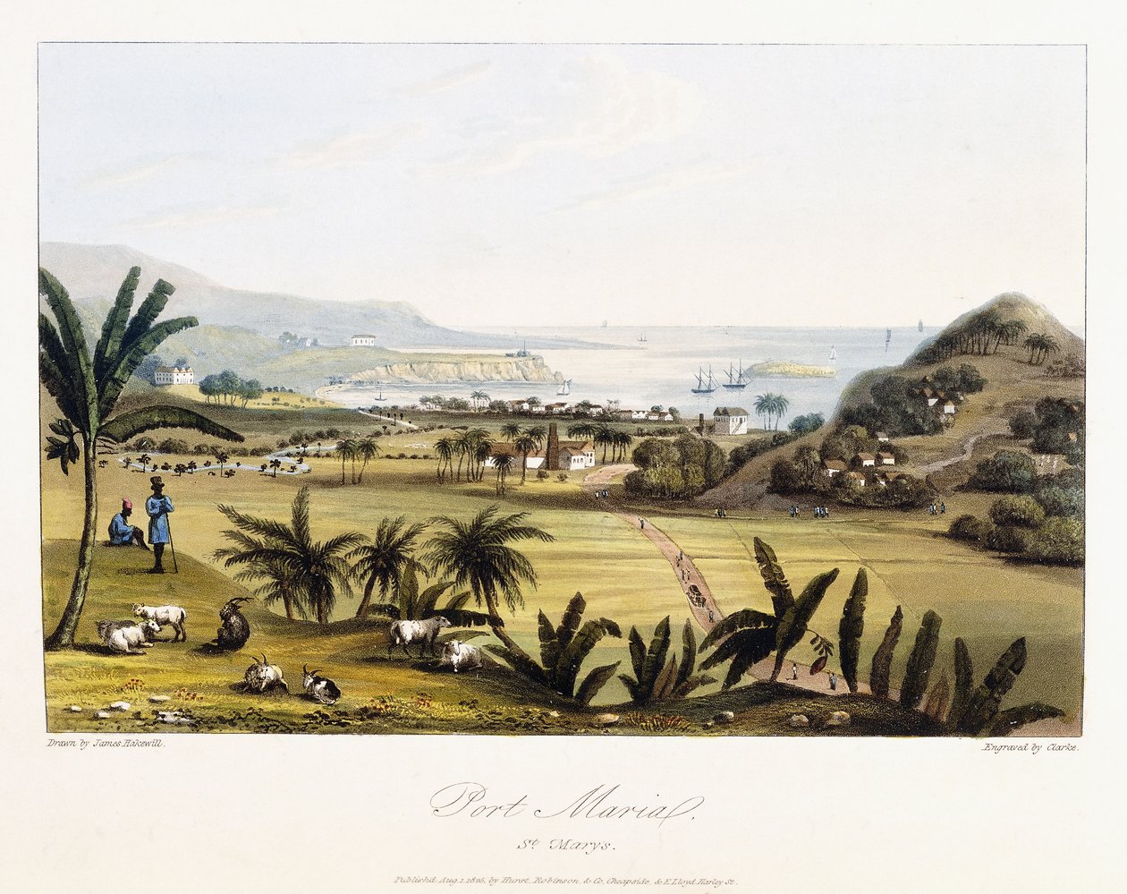 Puerto Marial: Santa María, 1825 de James Hakewill