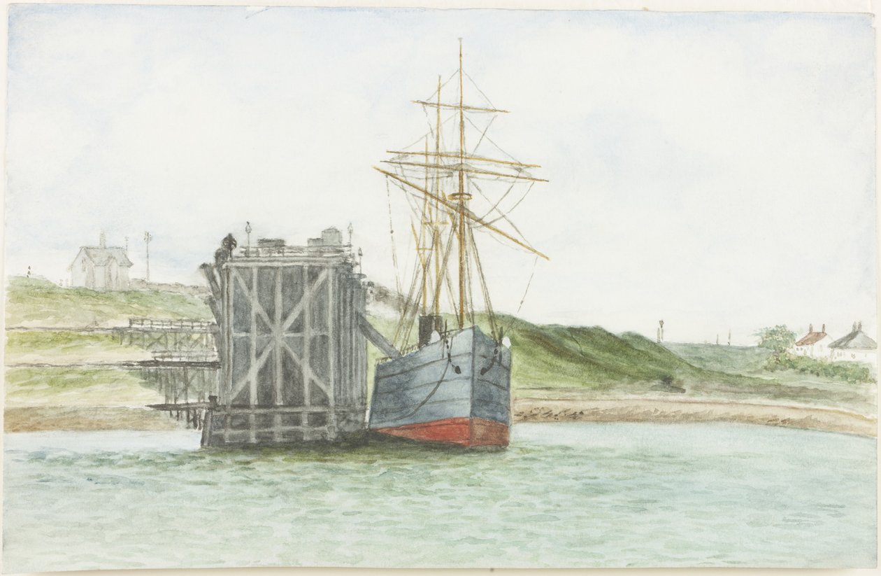 Docks Albert Edward. El S.S. Willkarnman de James Henry Cleet