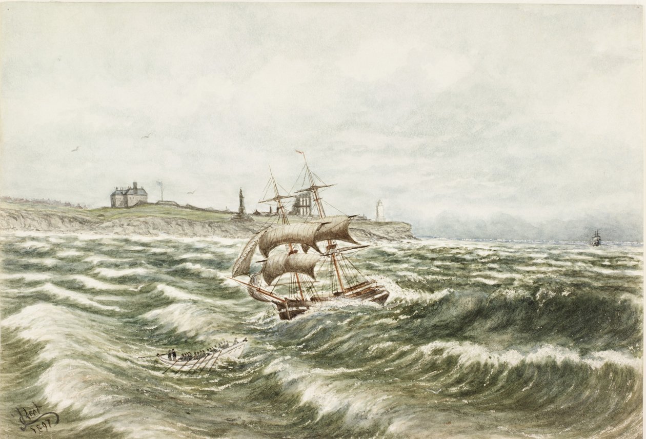 Rescate en Tynemouth de James Henry Cleet