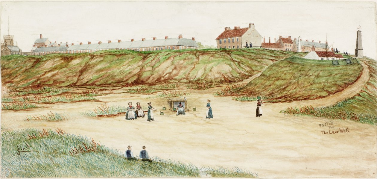Boceto para el Pozo de la Ley de James Henry Cleet