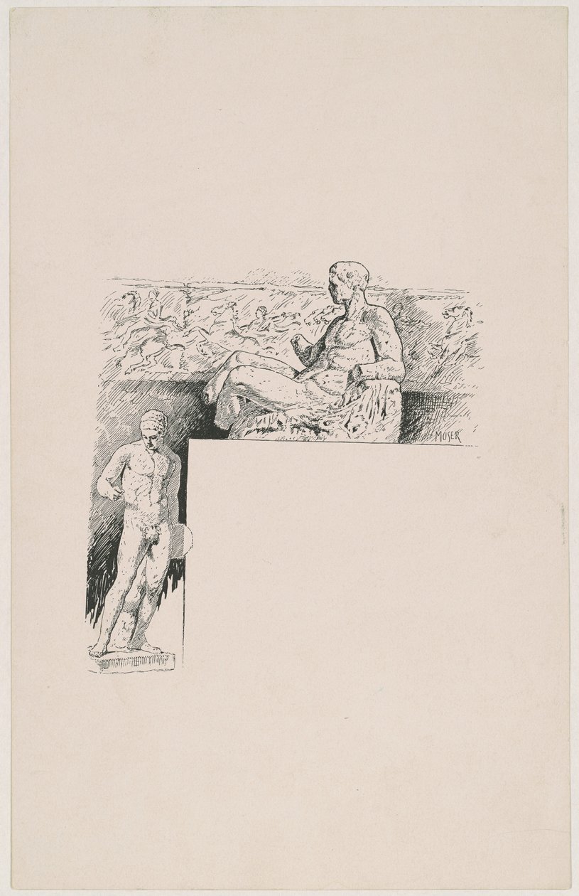 Moldes de escultura antigua: El Partenón de James Henry Moser