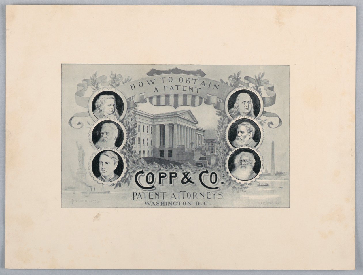 Grabado en semitono: Cómo obtener una patente, Copp & Co. Abogados de patentes, Washington, D.C. de James Henry Moser