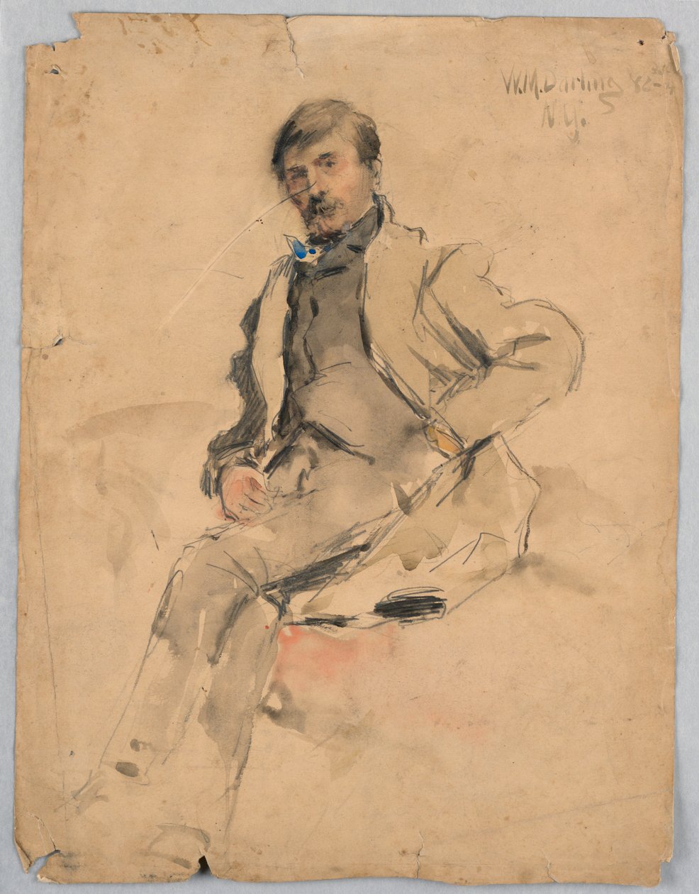 Retrato de W. M. Darling, Nueva York de James Henry Moser