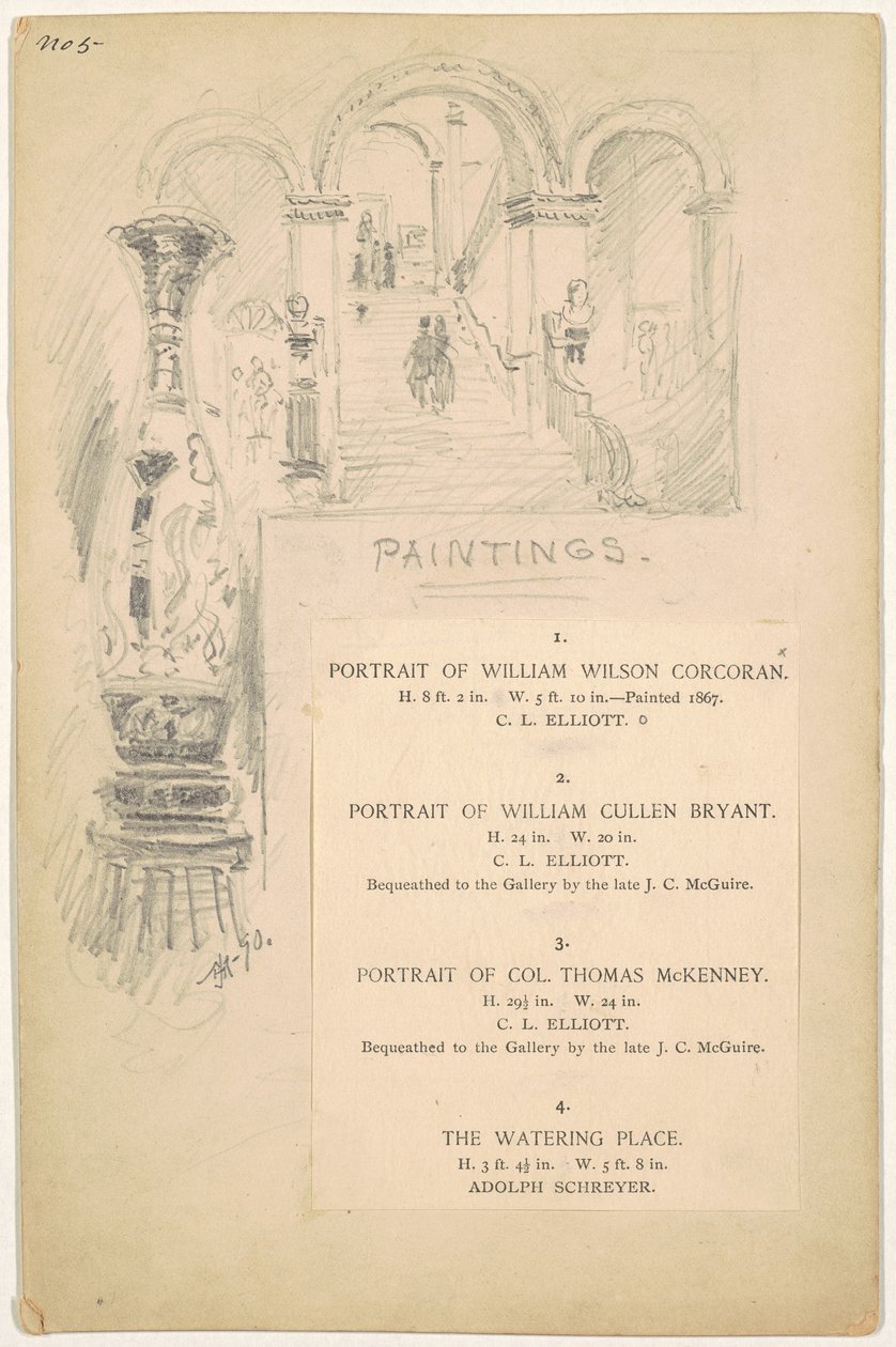 Estudio para "Pinturas" de James Henry Moser