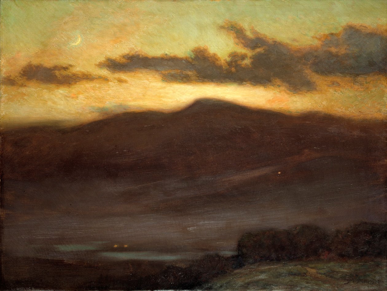Puesta de sol, Monte McIntyre de James Henry Moser