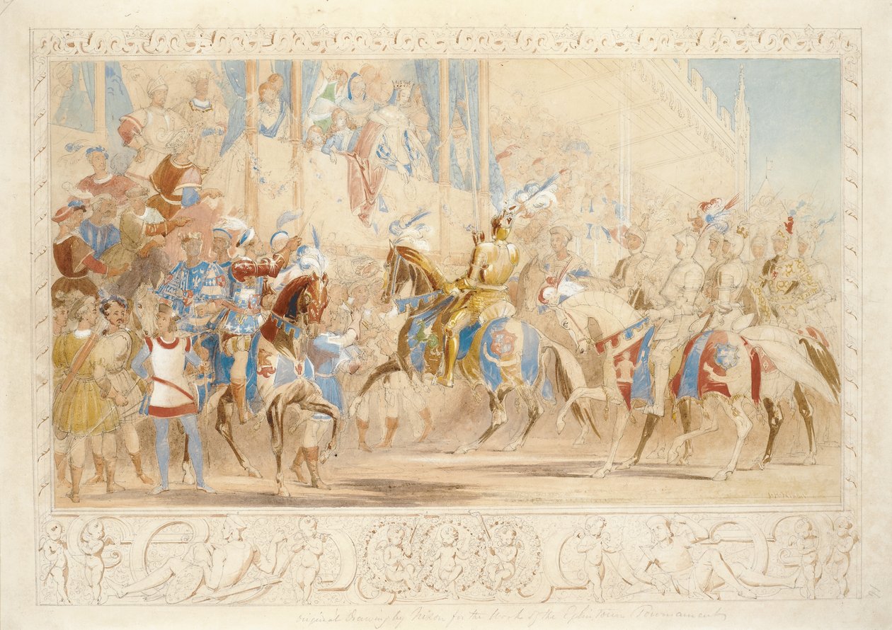 La presentación del caballero de James Henry Nixon