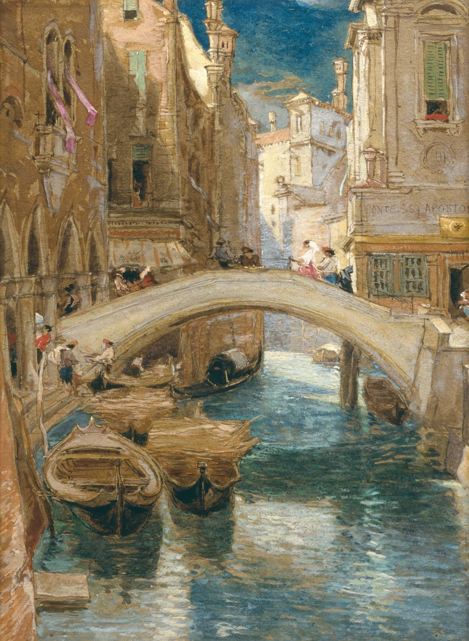 Ponte Santi Apostoli, Venecia de James Holland