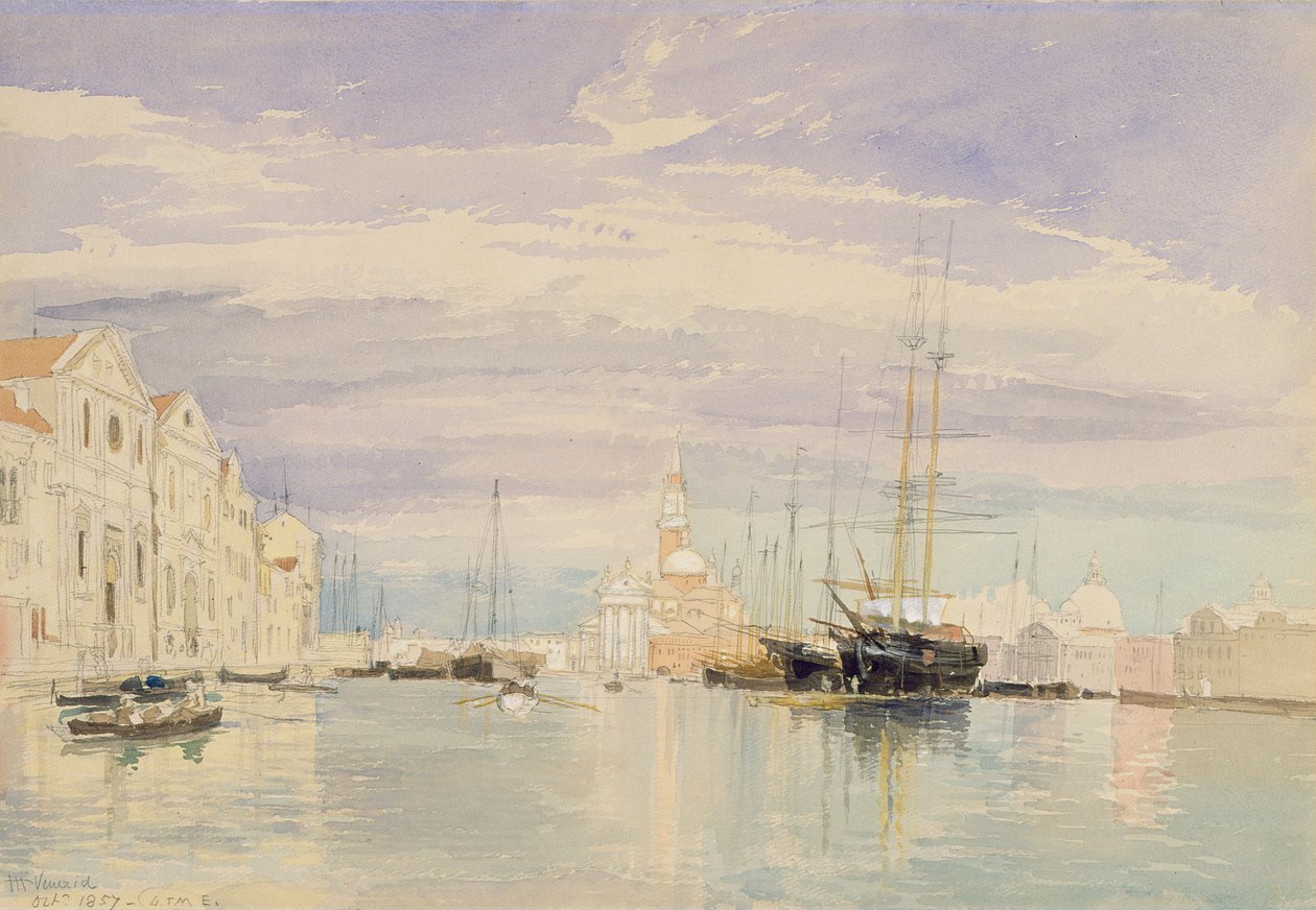 La Giudecca con S. Giorgio Maggiore, Venecia de James Holland