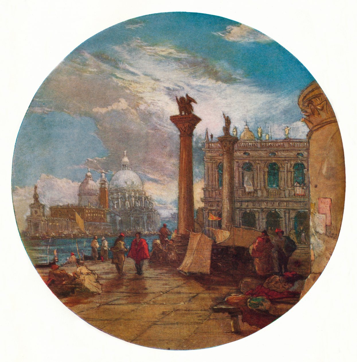Vista en Venecia, c1853 de James Holland
