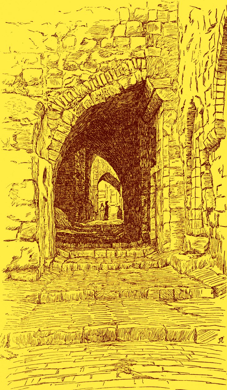 Calle de la Ciudad Vieja de Jerusalén - Biblia de James Jacques Joseph (after) Tissot