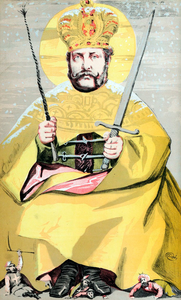 Alejandro II 1818-1881, Zar de Rusia desde 1855, 1869 de James Jacques Joseph Tissot