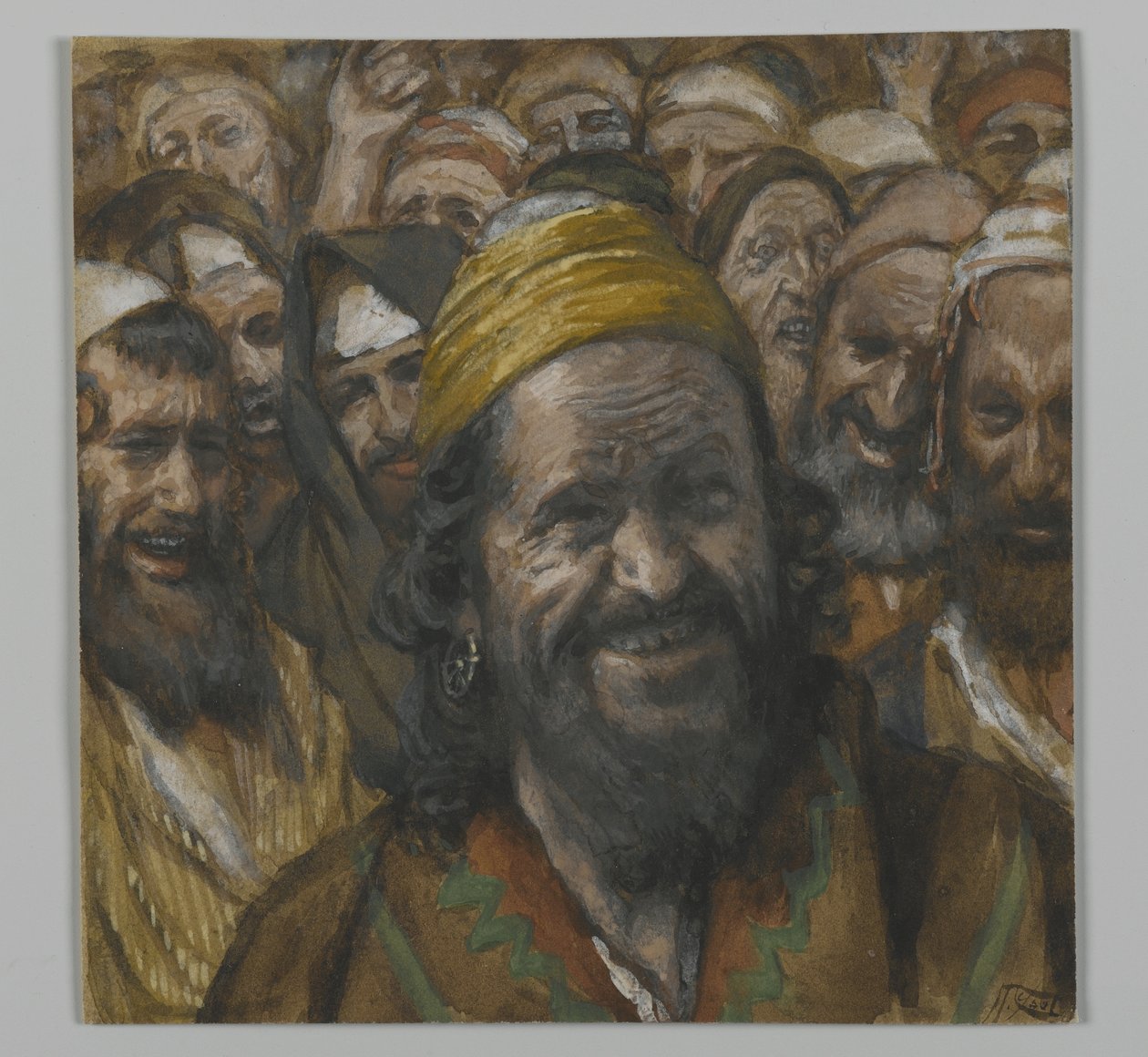Barrabás, ilustración de La vida de Nuestro Señor Jesucristo, 1886-94 de James Jacques Joseph Tissot