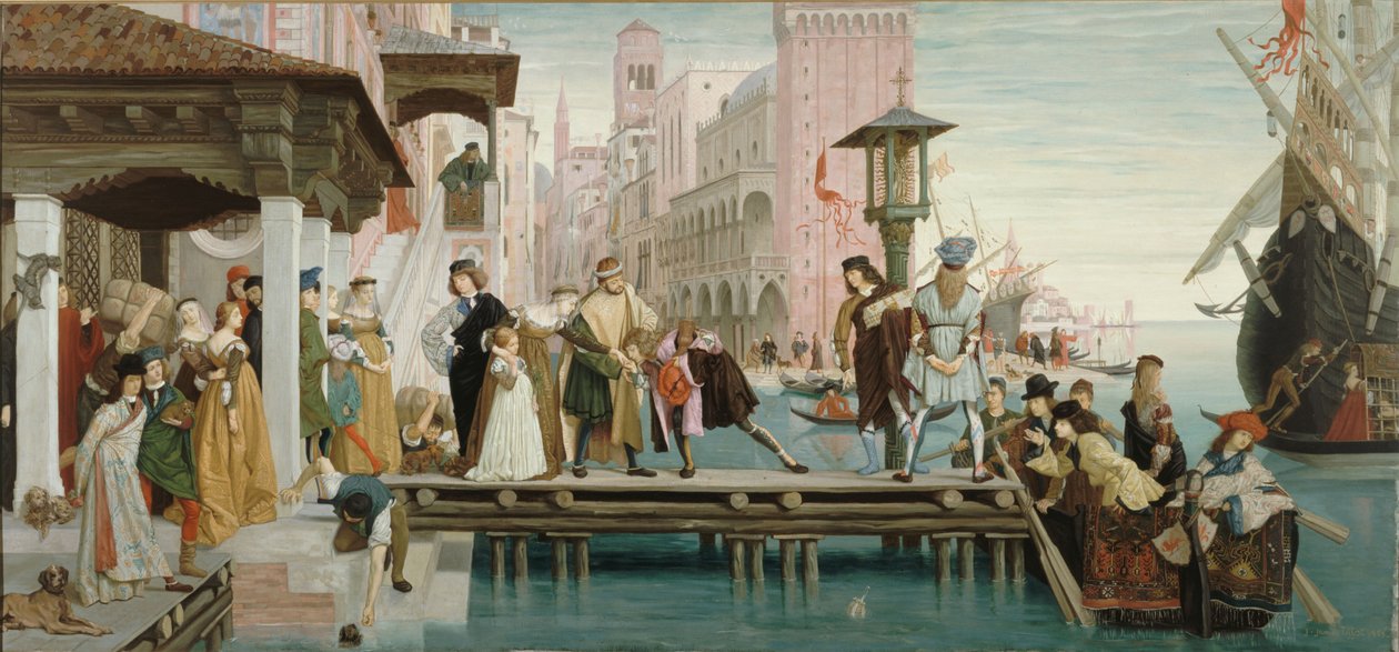 Partida del Hijo Pródigo de James Jacques Joseph Tissot