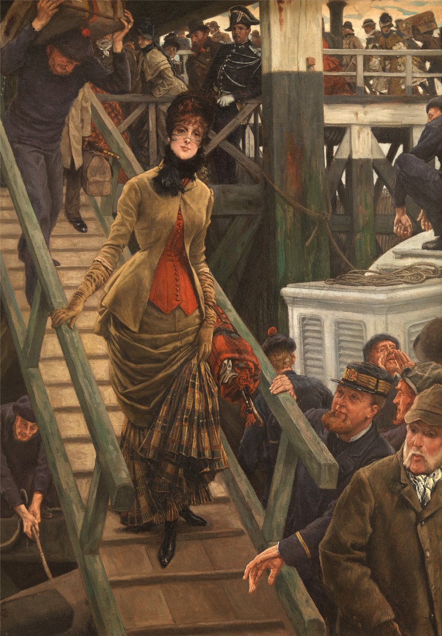 Embarque en Calais de James Jacques Joseph Tissot