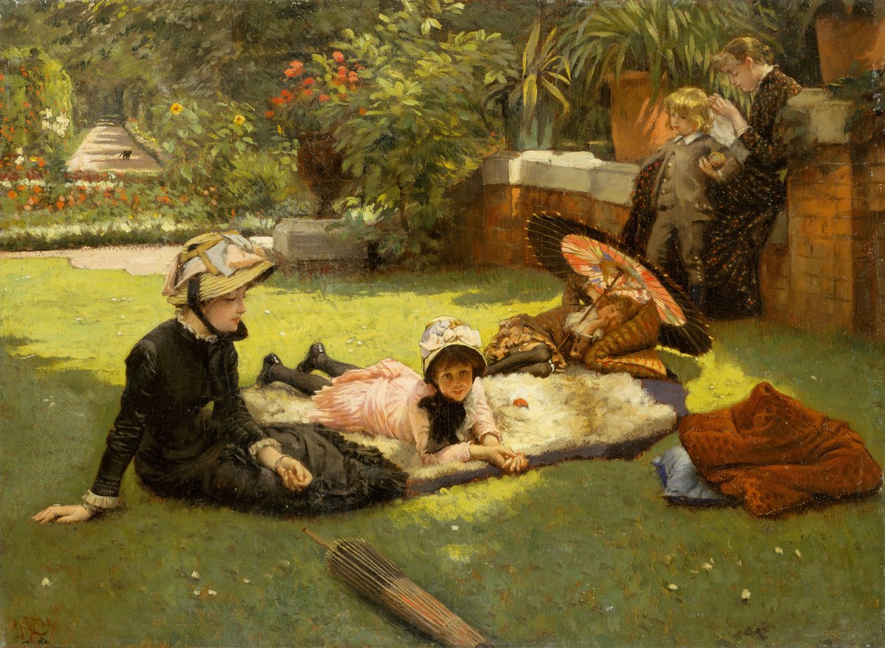 A Pleno Sol, ca. 1881 de James Jacques Joseph Tissot