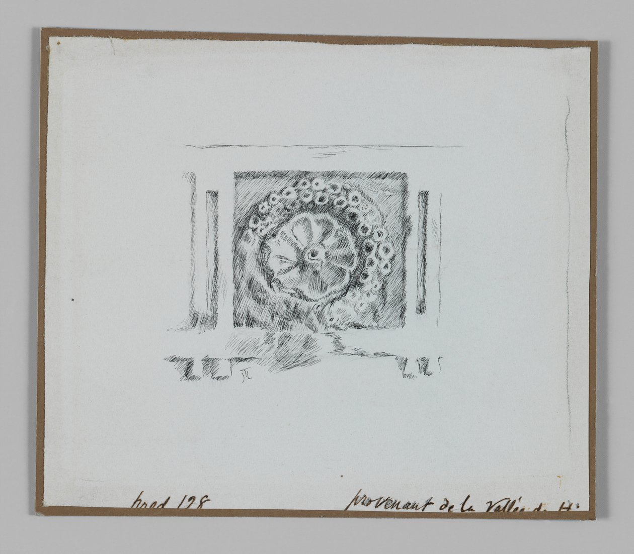 Ornamento judaico, ilustración de La Vida de Nuestro Señor Jesucristo de James Jacques Joseph Tissot