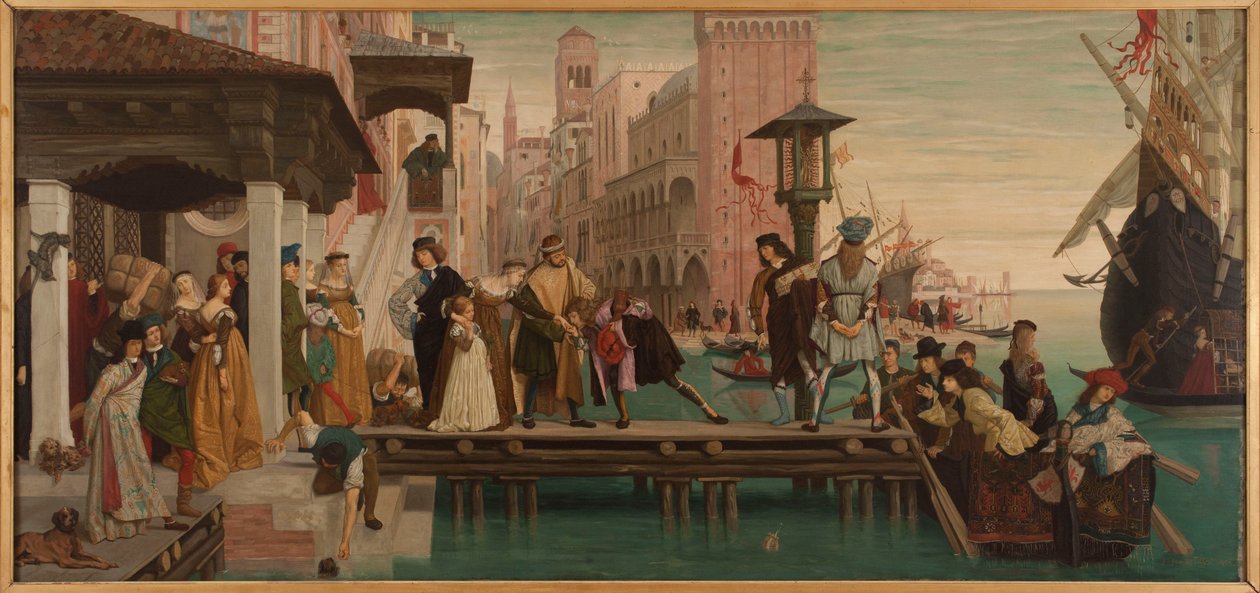 La partida del hijo pródigo de James Jacques Joseph Tissot