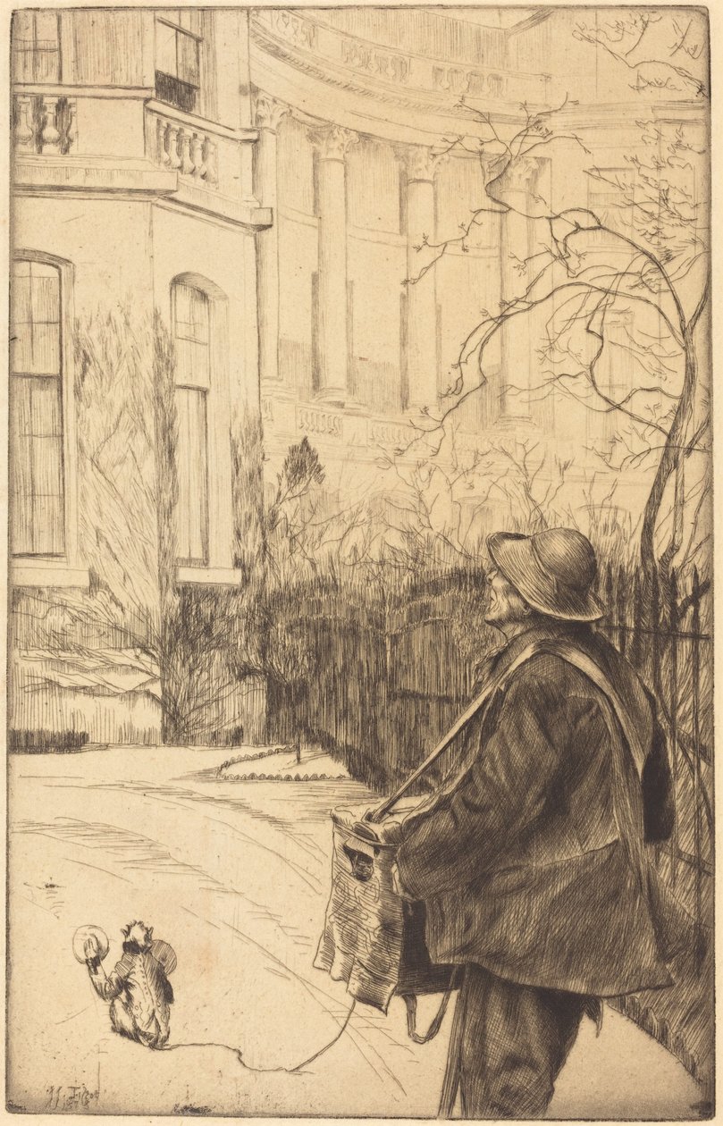 El organillero de James Jacques Joseph Tissot