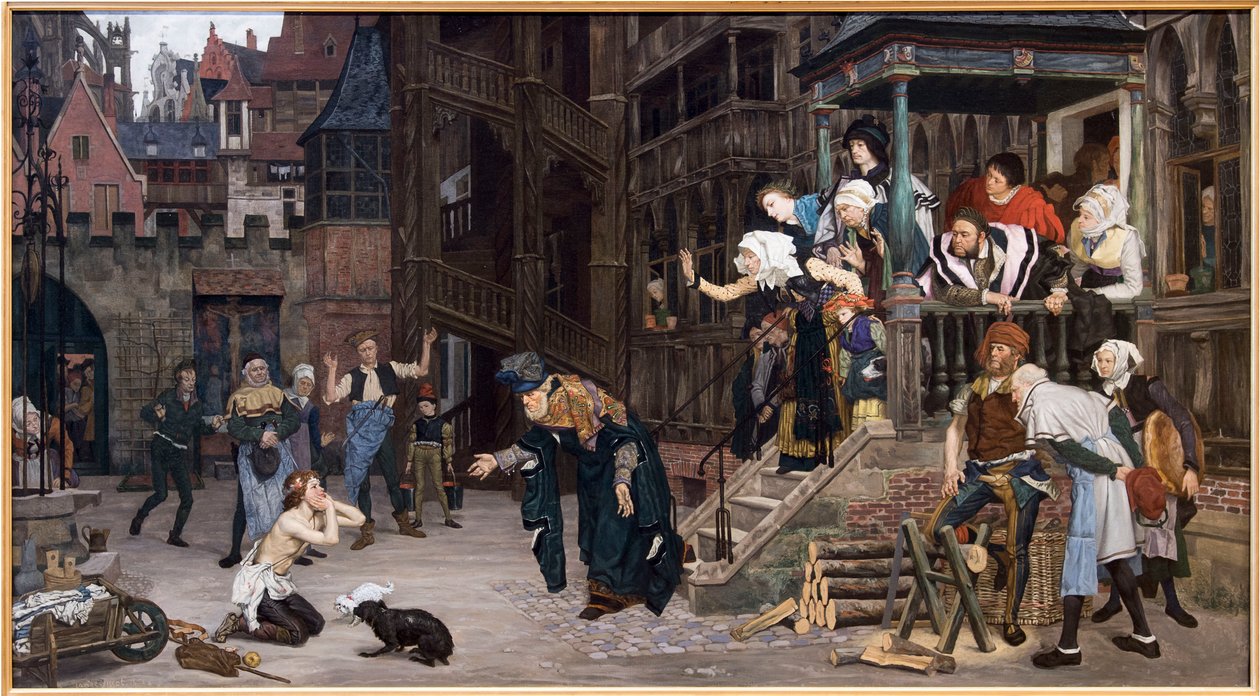 El regreso del hijo pródigo de James Jacques Joseph Tissot