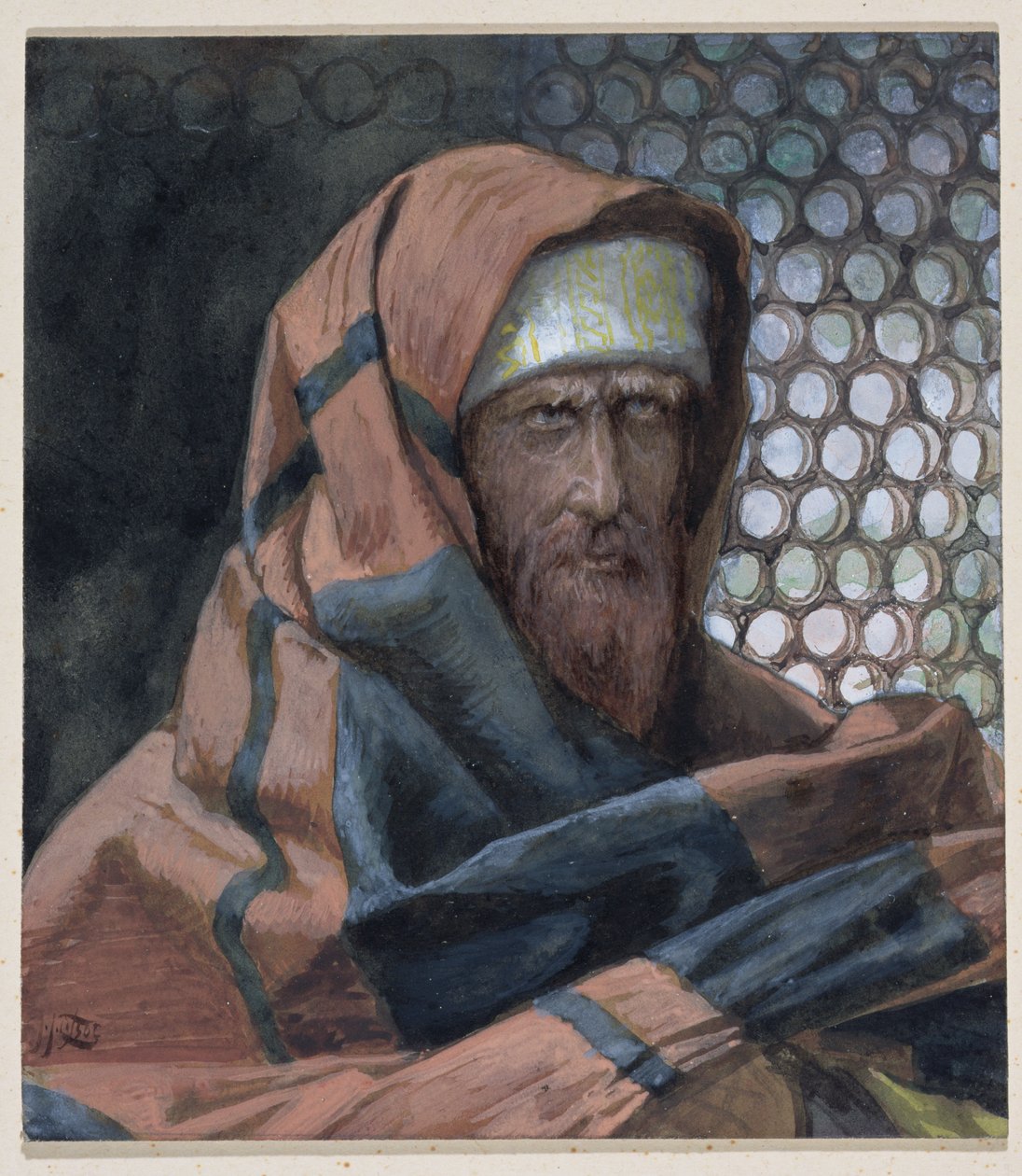 Nicodemo, ilustración para La vida de Cristo, c.1886-94 de James Jacques Joseph Tissot