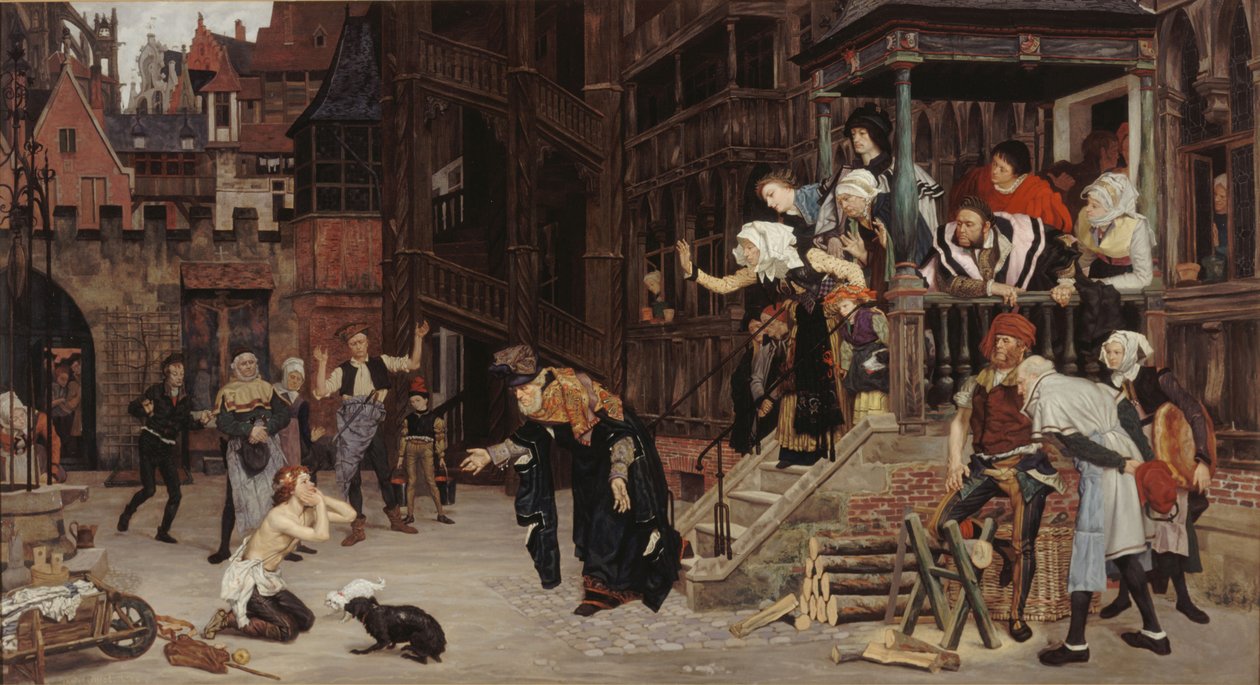 El regreso del hijo pródigo de James Jacques Joseph Tissot