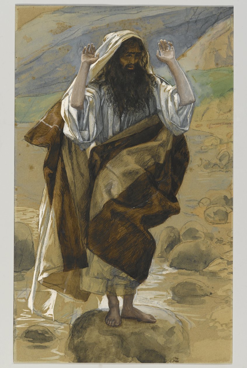 San Tadeo, ilustración de La vida de nuestro Señor Jesucristo de James Jacques Joseph Tissot