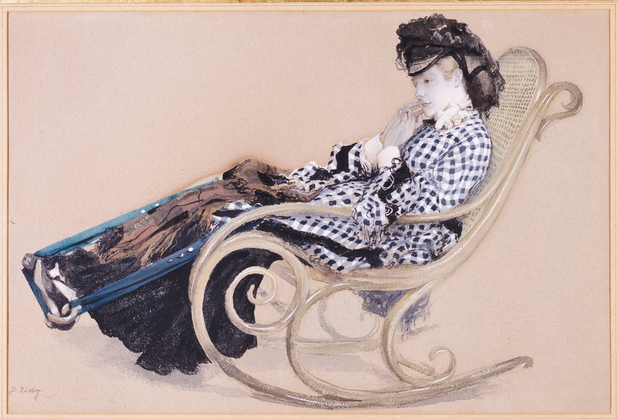 Estudio para "La última noche" de James Jacques Joseph Tissot