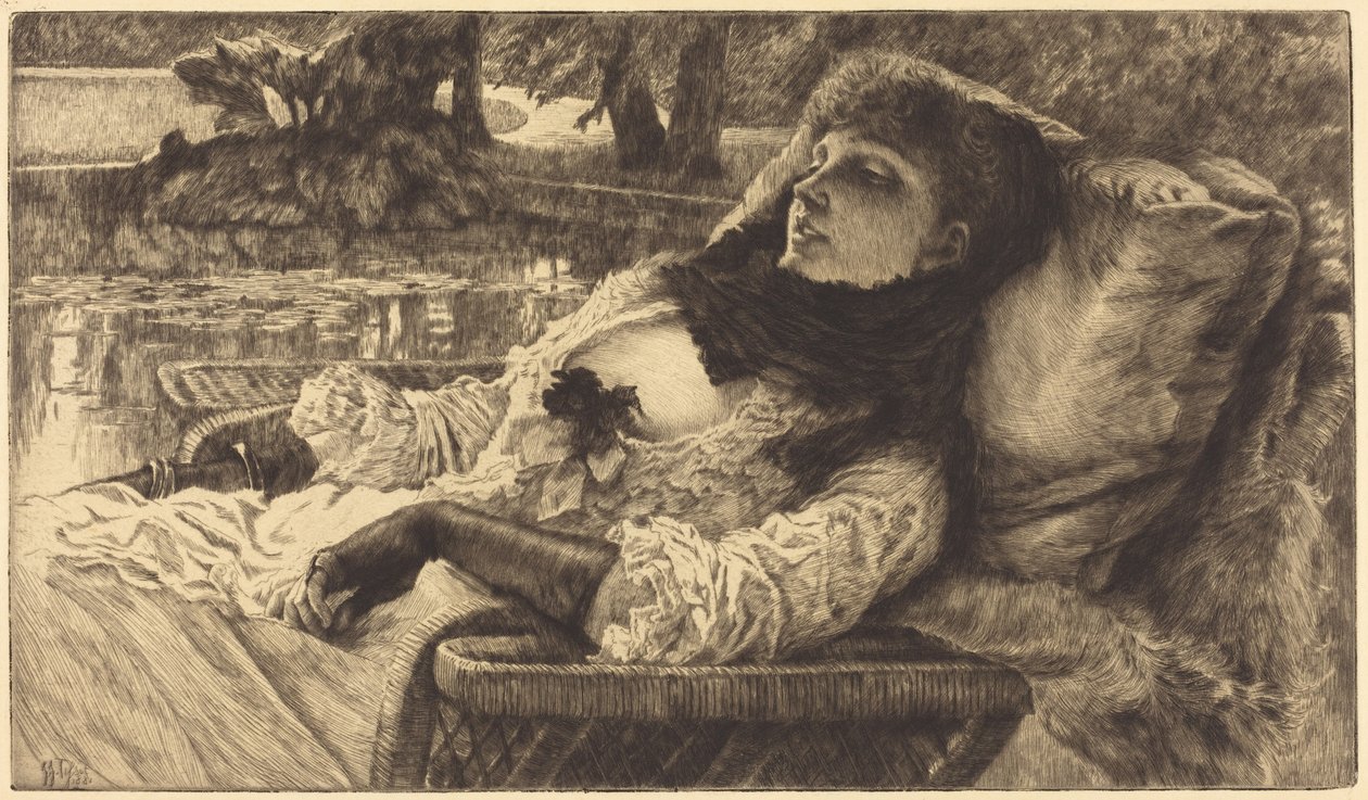 Velada de verano de James Jacques Joseph Tissot
