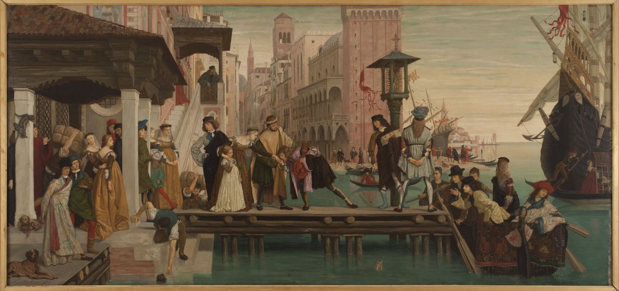 La partida del hijo pródigo de James Jacques Joseph Tissot