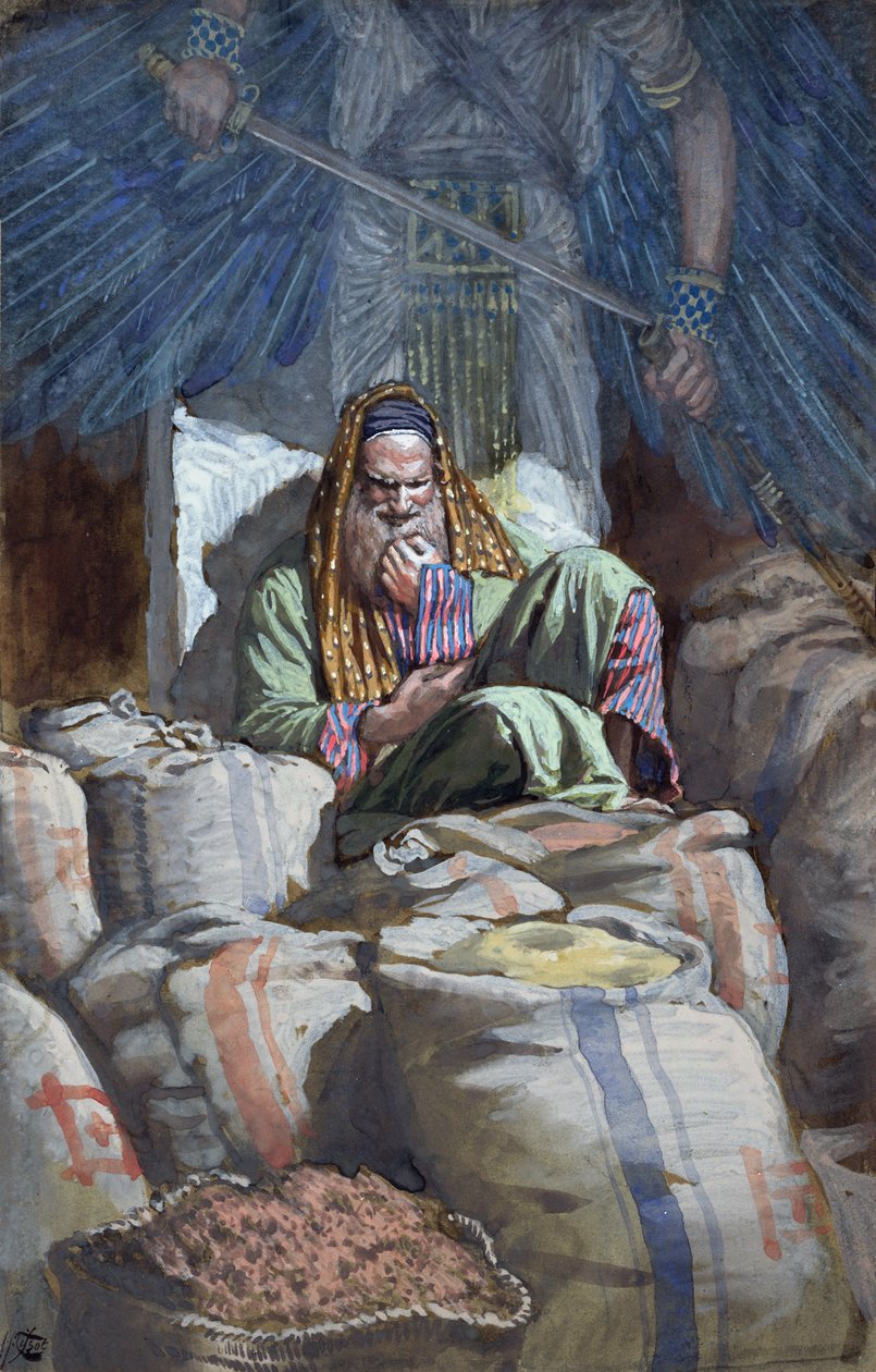 Necio, esta noche te pedirán tu alma, ilustración para La vida de Cristo, c.1886-94 de James Jacques Joseph Tissot