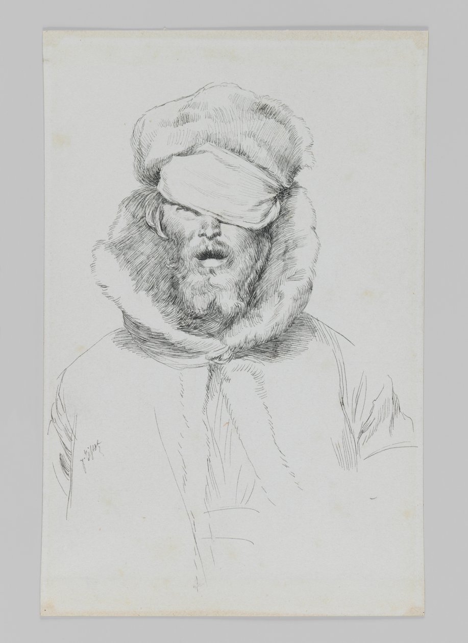 Tipo de judío, ilustración de La Vida de Nuestro Señor Jesucristo de James Jacques Joseph Tissot